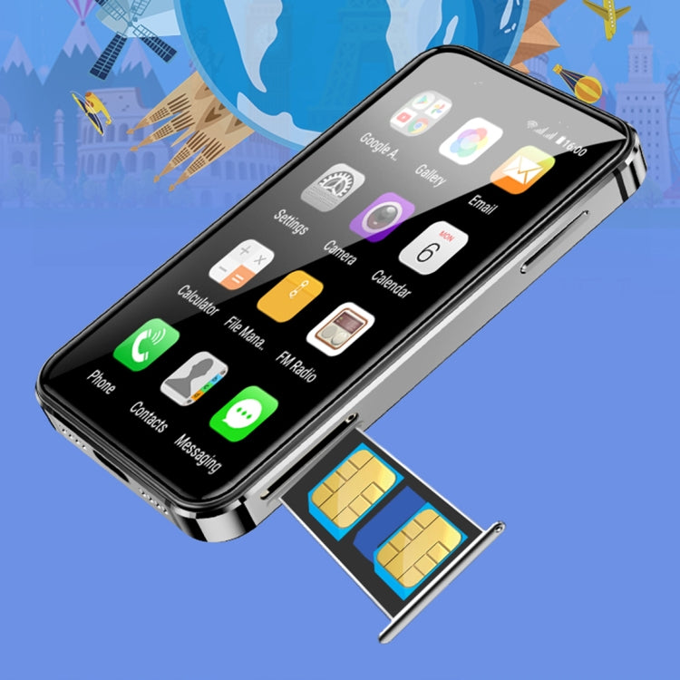 3.0 inch Android 8.1 MTK6580 Quad Core 1.3GHz, Network: 3G, Dual SIM, Global Version with Google Play 3.0 inch Android 8.1 MTK6580 Quad Core 1.3GHz, Network: 3G, Dual SIM, Global Version with Google Play